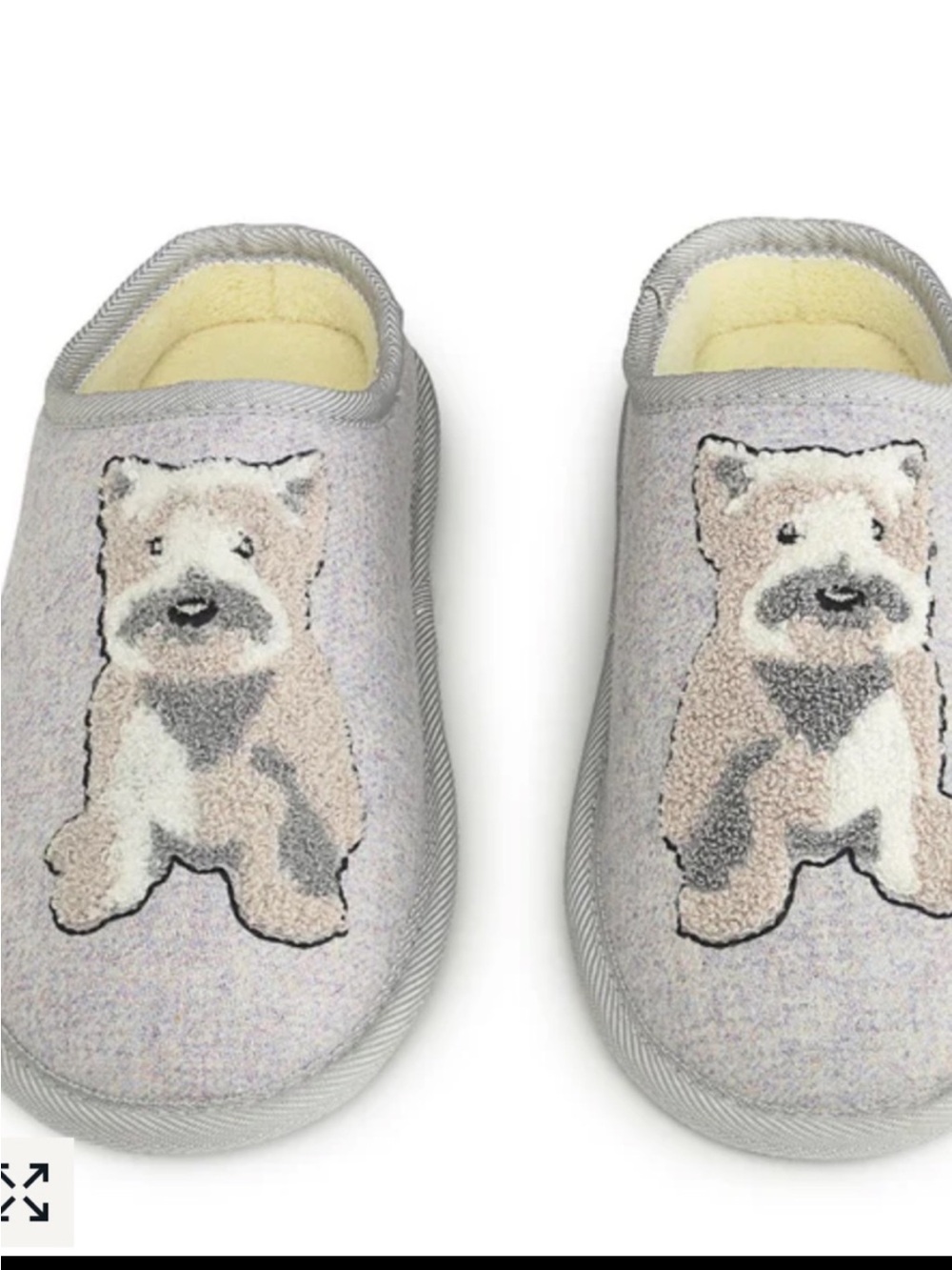 Radley London Radley and Friends Slipper Mule Women’s size 8 with Westie